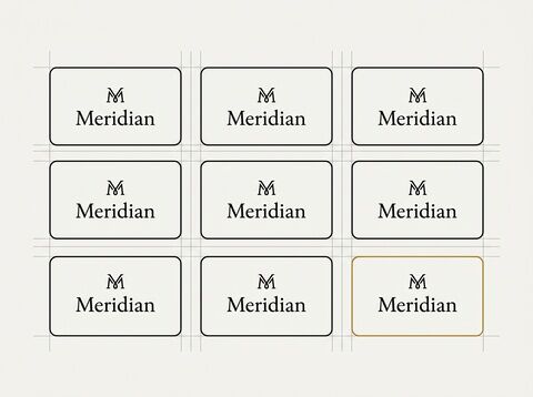 A standardized set of brand-consistent NFC business cards for a company team